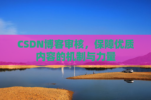 CSDN博客审核，保障优质内容的机制与力量